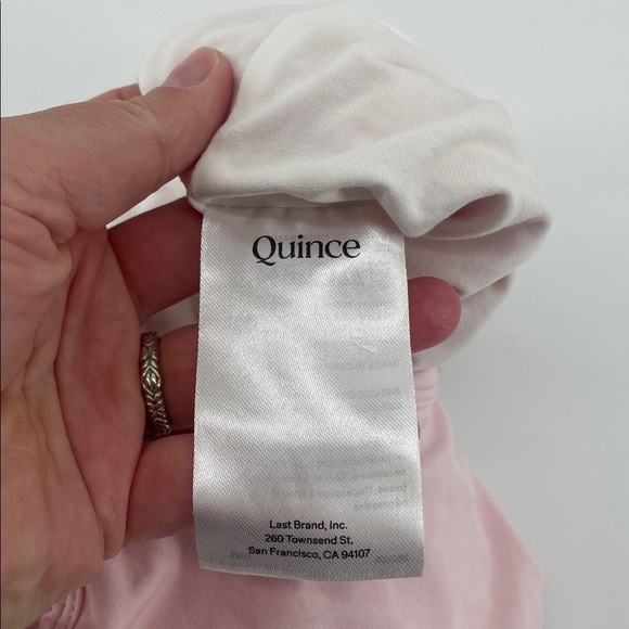 Quince Bamboo Sleep Walker 1.0 TOG in Pale Pink L D1 - Picture 5 of 7